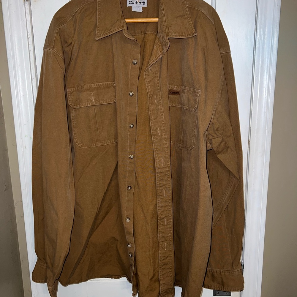 Carhartt Men's Brown Jacket/Shirt